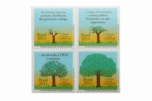 O Selo "Árvores Brasileiras – Tesouro Nacional" O Selo "Árvores Brasileiras – Tesouro Nacional"
